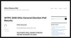 Desktop Screenshot of ohiocitizenspac.org